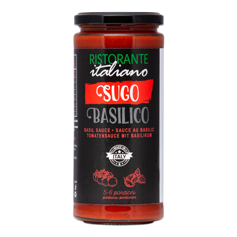 Ristorante Italiano Basil Tomato Sauce 1.17 lb Italian Products