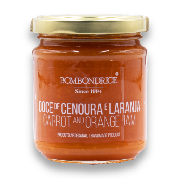 BOMBONDRICE - Artisan Carrot and Orange Jam - 6.35 oz