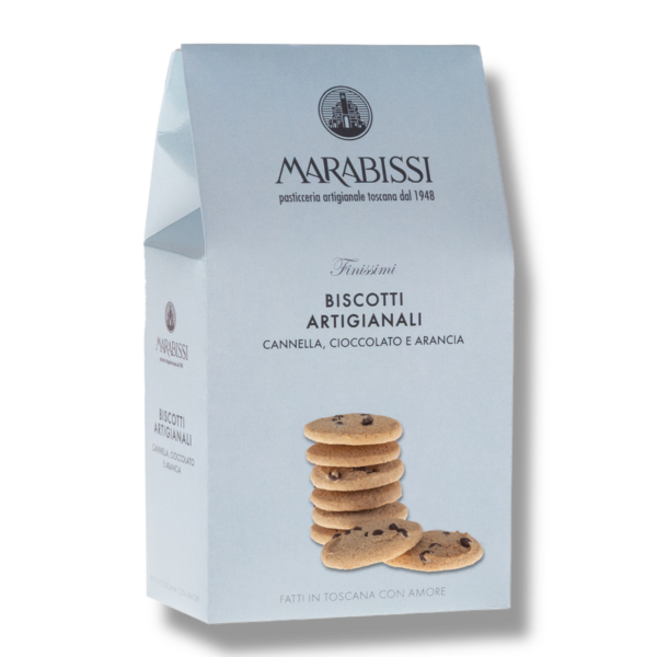 MARABISSI - Tuscan Cookies with Chocolate, Orange and Cinnamon - 7.05 oz