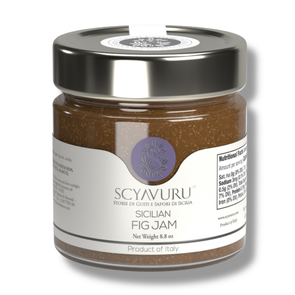 SCYAVURU - Sicilian Fig Jam - 8.8 oz