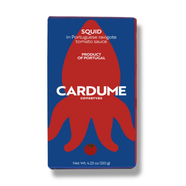 CARDUME - CARDUME Squid in Portuguese Ravigote Tomato Sauce - 4.23 oz