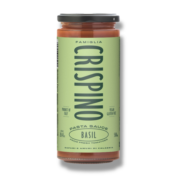 CRISPINO - Tomato & Basil Pasta Sauce - 20.45 oz