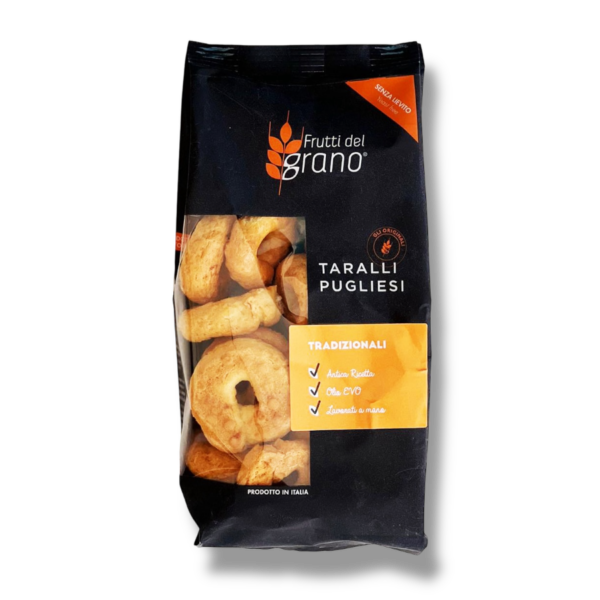 FRUTTI DEL GRANO - Le Selezioni Dei Frutti Del Grano Artisanal Classic Taralli - 8.8 oz