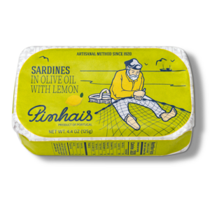 PINHAIS - Canned Sardines in Olive Oil with Lemon - 4.41 oz
