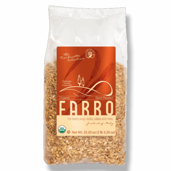 TRENTASETTE - Organic Farro Grains - 2.2 lb