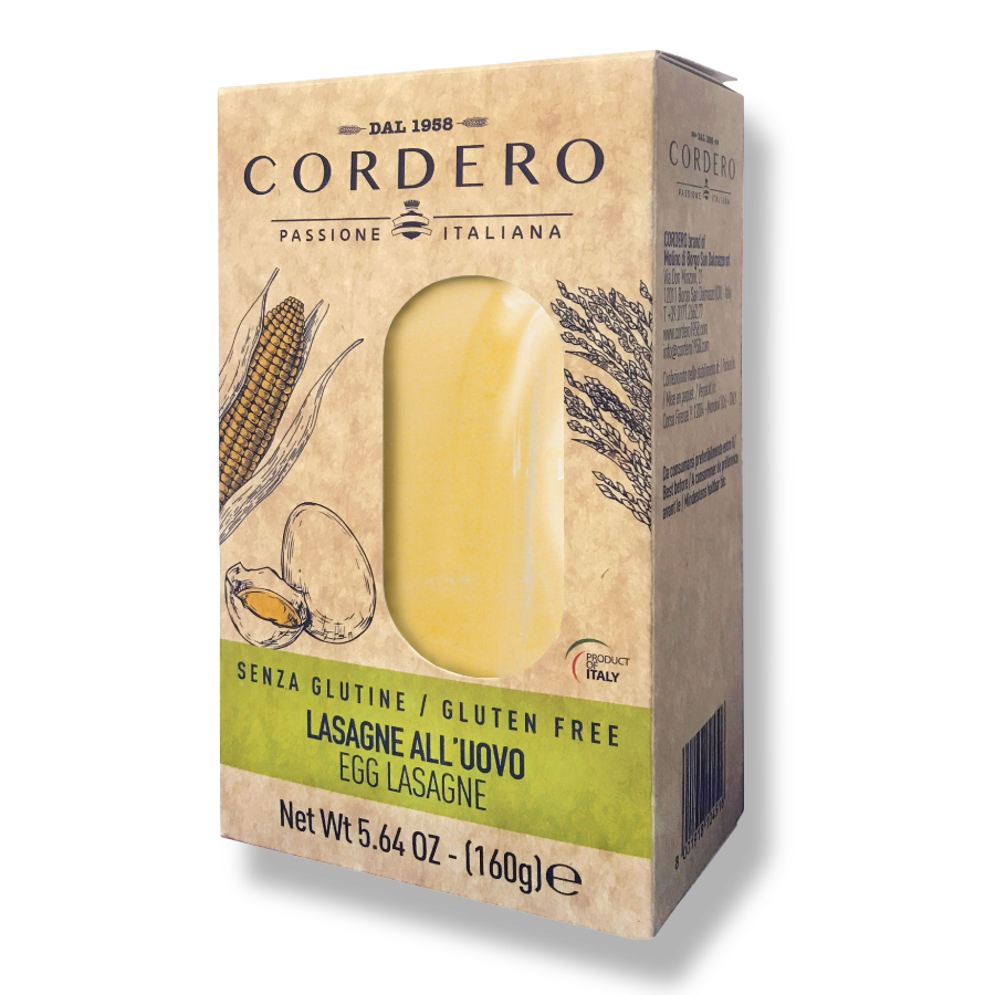 CORDERO - Gluten Free Egg Lasagna - 5.64 oz