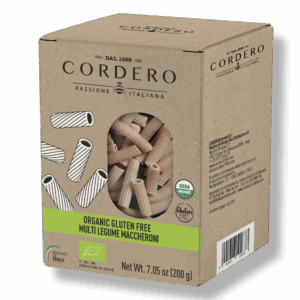 CORDERO - Organic Gluten Free Multi Legume Maccheroni Pasta - 7.05 oz