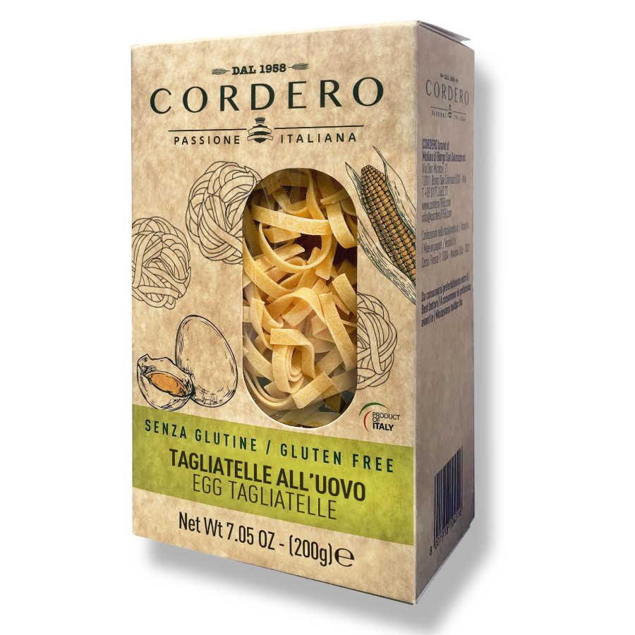CORDERO - Gluten Free Egg Tagliatelle - 7.05 oz